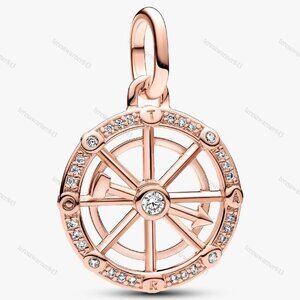 Pandora ME Wheel of Fortune Medallion Charm